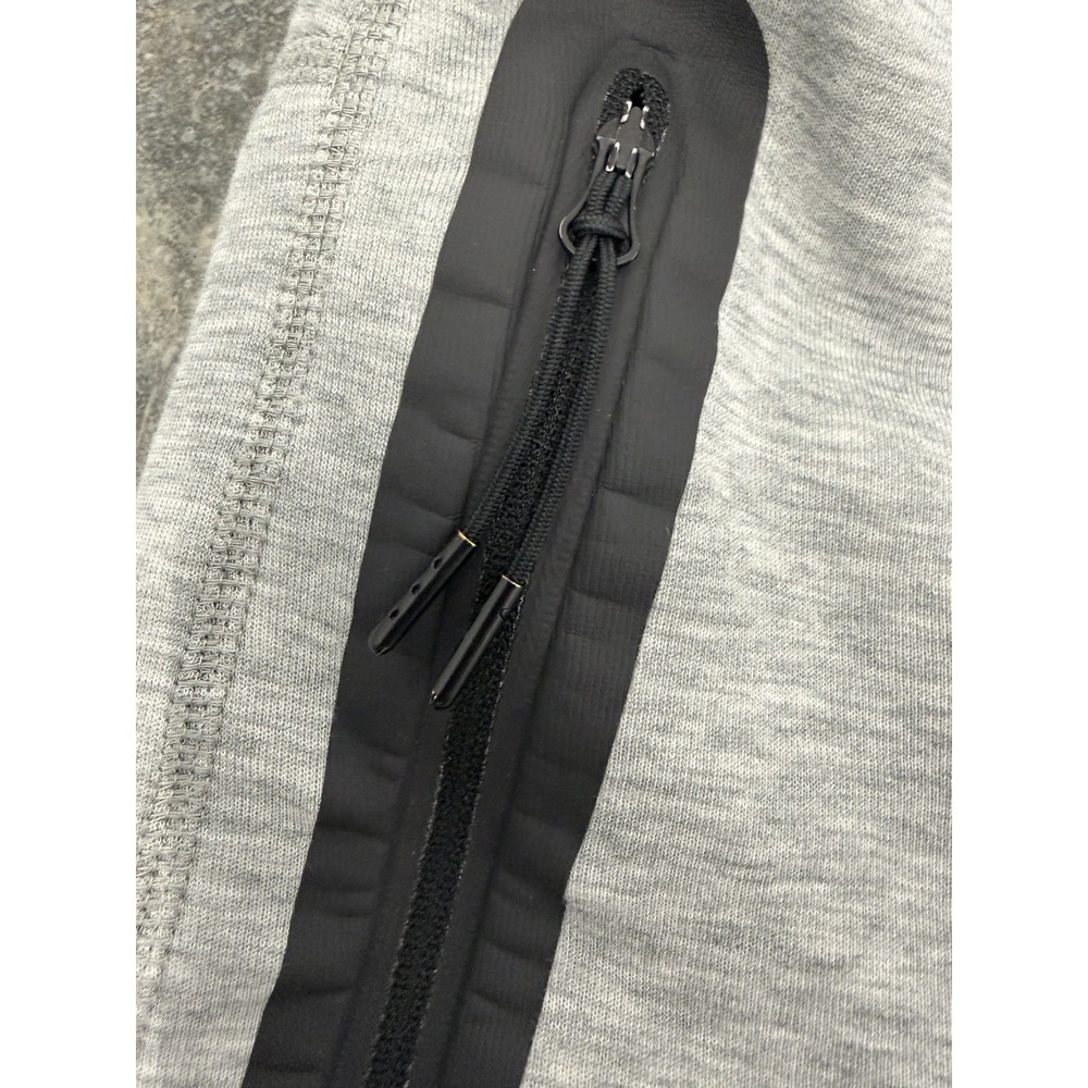 Nike Tech Fleece Jogger Pants Mens Small Gray Zip Pocket Swoosh Slim FB8002-063 - Picture 3 of 7
